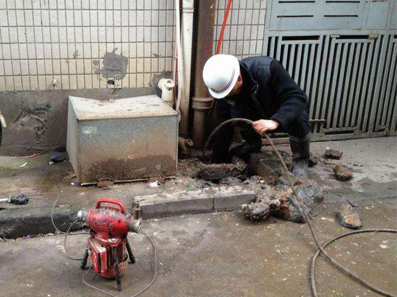 北塔疏通下水道-洗菜池疏通